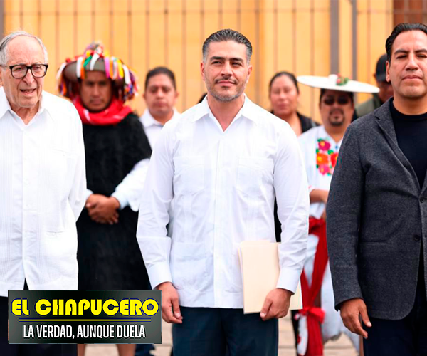 Omar García Harfuch participa en la presentación de la Estrategia de Construcción de Paz en Chiapas
