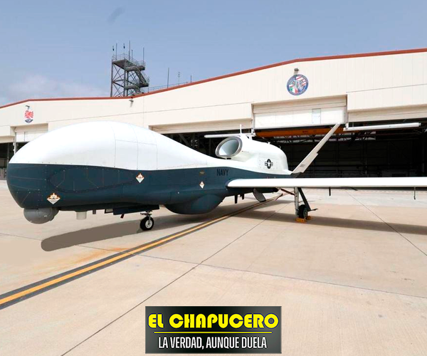 Drones espía de EE.UU. cerca de fronteras