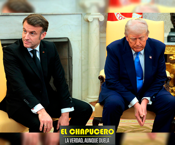 Macron se dirige a un choque con Trump por su insistencia en apoyar a Kiev