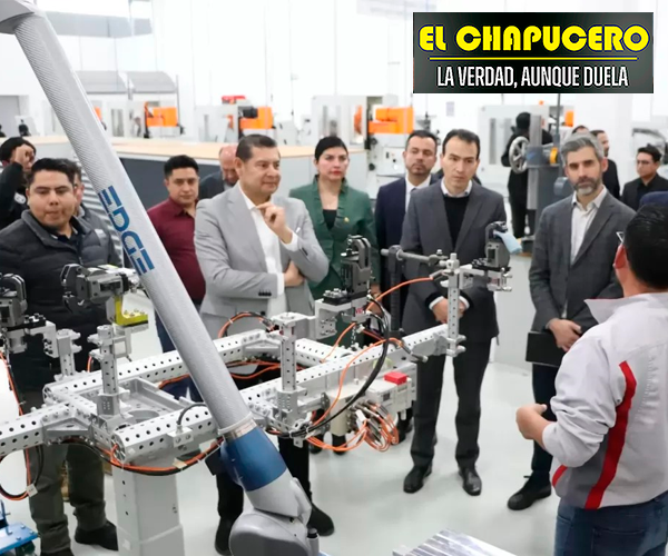 Olinia se queda en Puebla, inició la construcción del Centro de Diseño