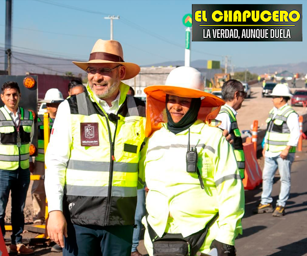 Michoacán sumará este año 2 mil km de carreteras rehabilitadas: Bedolla