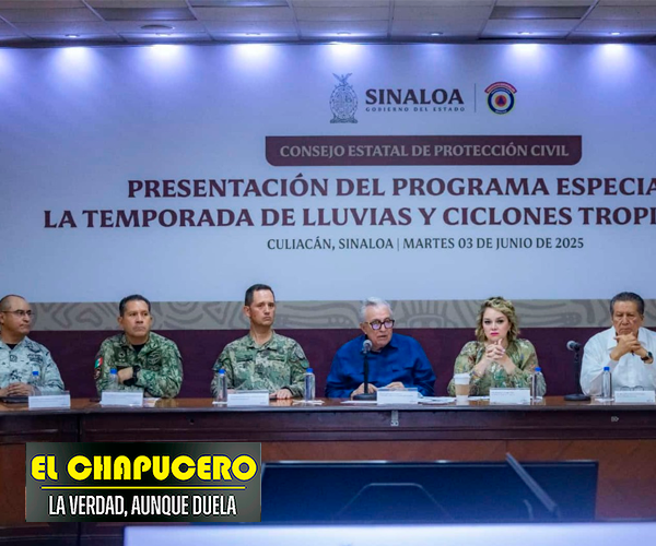 Instala Rocha Consejo Estatal de Protección Civil y se declara, a partir de hoy, en sesión permanente