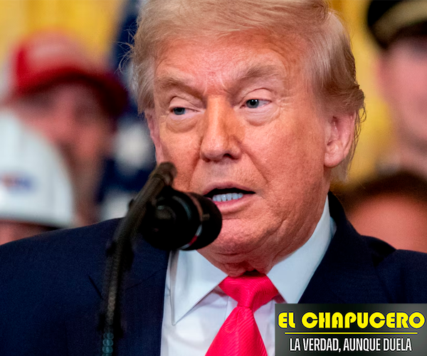 Trump insiste en aranceles a México por crisis de fentanilo en EU.