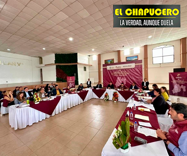 Encabeza Daniel Sibaja Quinta Sesión Ordinaria de la Mesa de la Transformación Región 18 en EdoMéx
