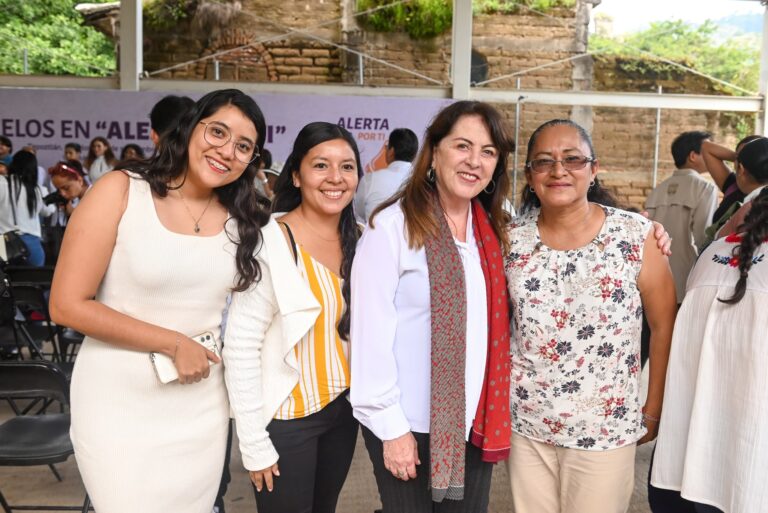 Gobernadora Margarita González Saravia impulsa acciones contra la violencia de género en Morelos
