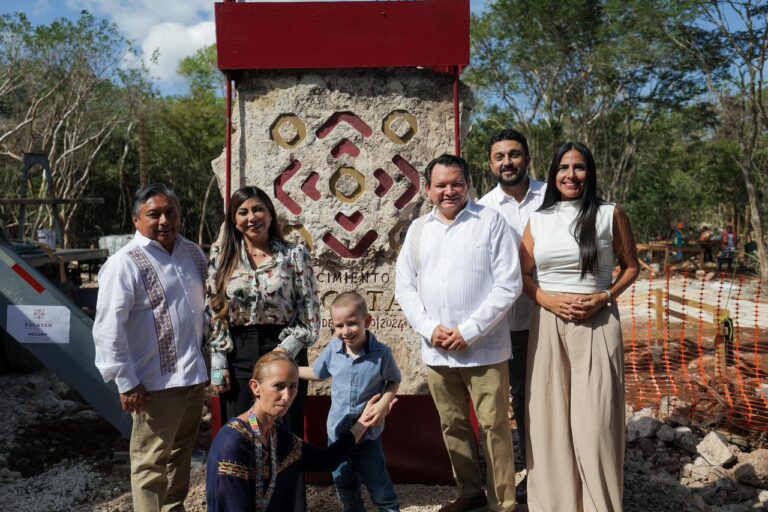 Inicia construcción de Centro Pilares Renacimiento Maya en el sur de Mérida
