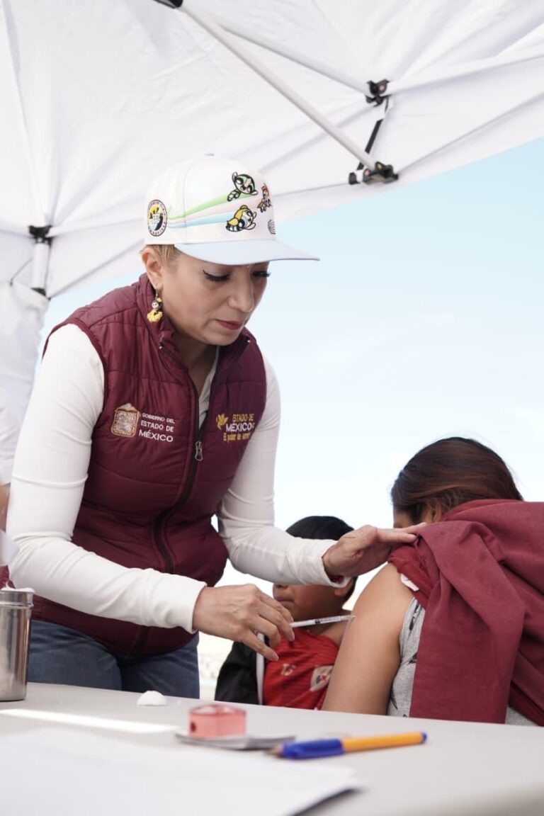 Aplicará EdoMex 400 mil inmunizaciones contra el sarampión