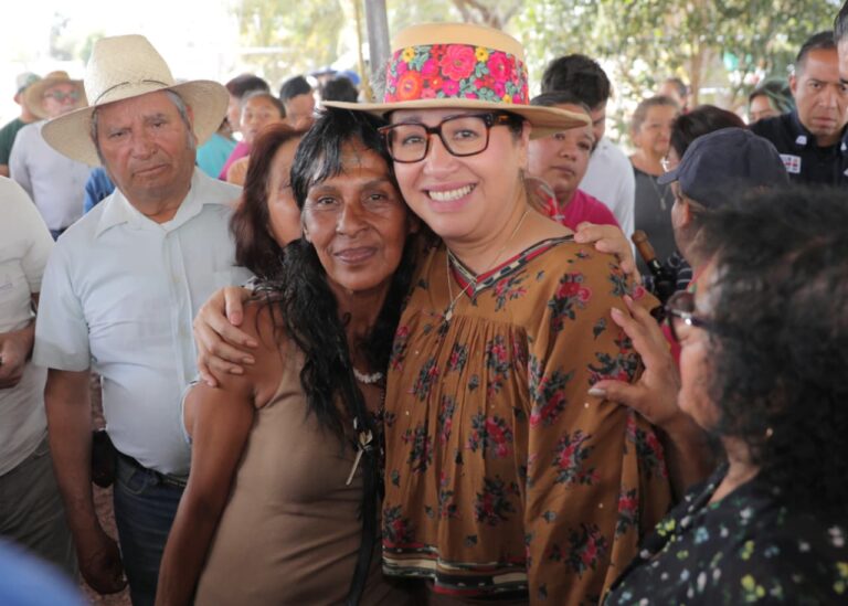 Azucena Cisneros pone en marcha pozo San Agustín; beneficia a 19 mil