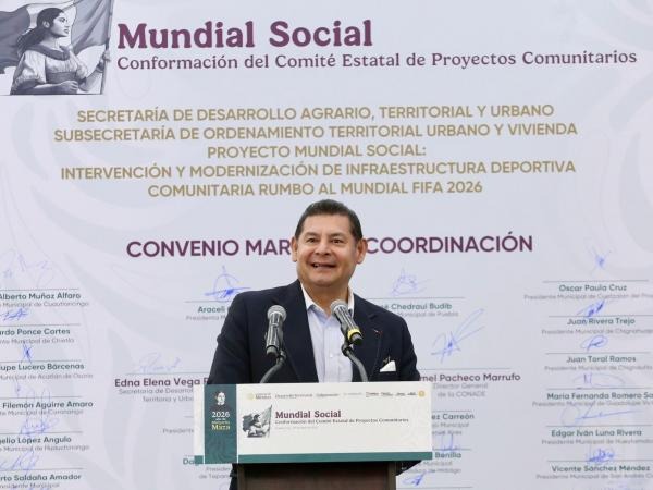 Avanza en Puebla el «Mundial Social», estrategia de la presidenta Claudia Sheinbaum