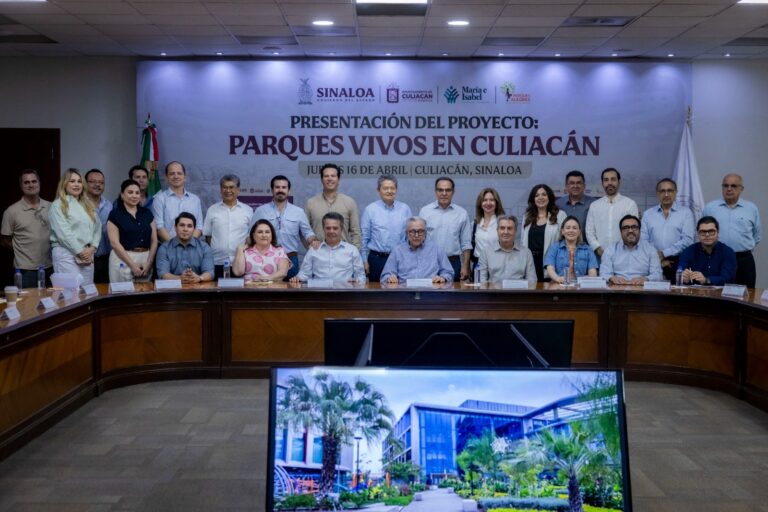 Lanzan el proyecto Parques Vivos en Culiacán, en coordinación entre Gobierno, empresarios y sociedad