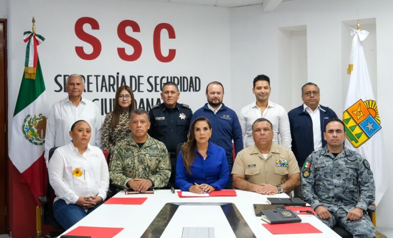 Mara Lezama refuerza seguridad en Quintana Roo, protege familias y visitantes nacionales