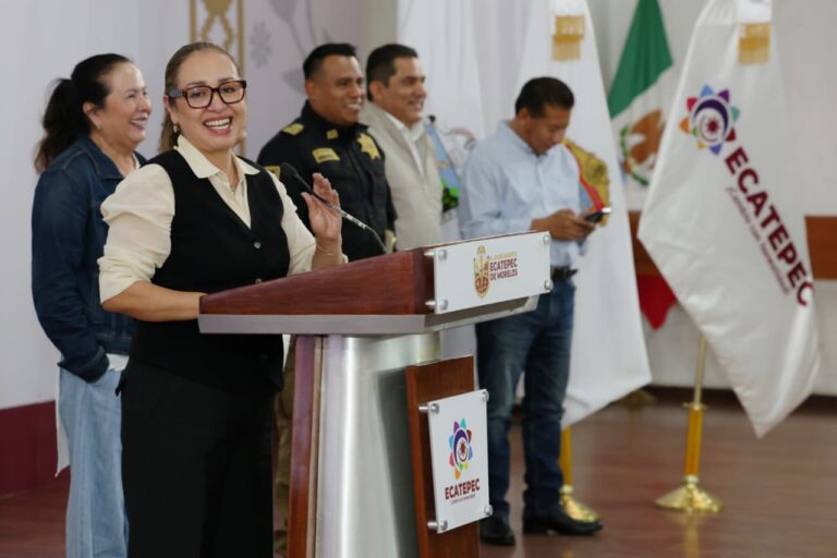 Baja 8.9 puntos la percepción de inseguridad en Ecatepec: Azucena Cisneros Coss