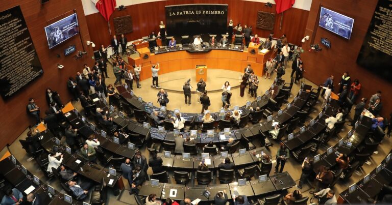 Senado aprueba ley contra piratas; Oposición organiza funeral para el meme