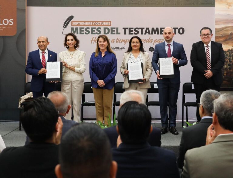 Mes del Testamento. Morelos da certeza al patrimonio familiar