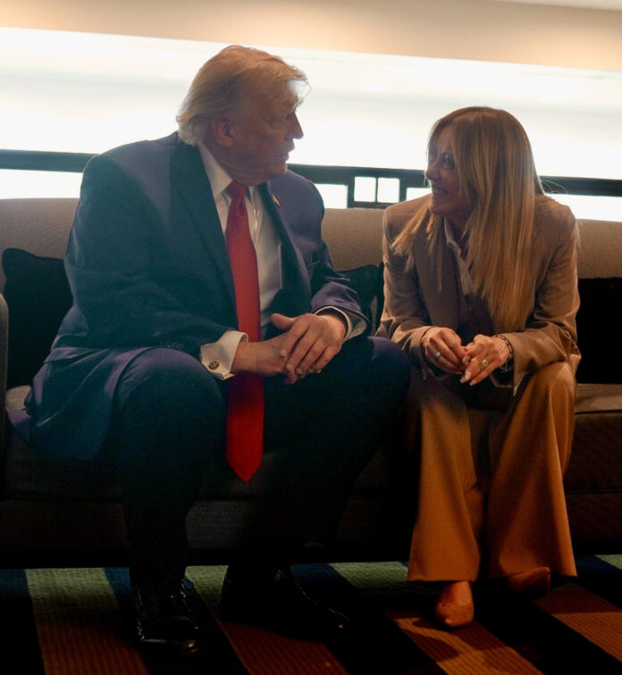 Meloni acusa a Trump de "inventarse" que le rogó una foto y Tajani cancela visita a EE.UU.